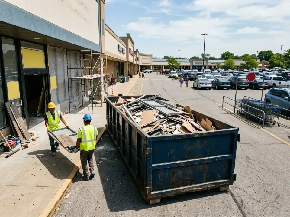 retail-store-renovation-debris-003 — frequently asked questions, Roll-off Dumpster Rentals in Harbor Bluffs, FL